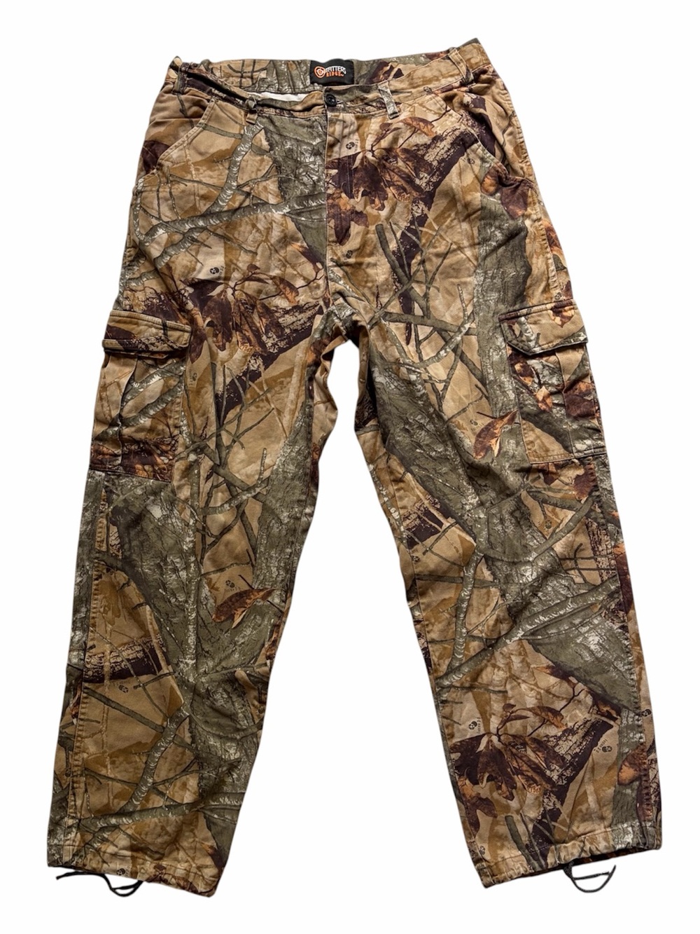 Outfitters Ridge Realtree Hardwoods Camo Cargo Pants Men’s L 36x31